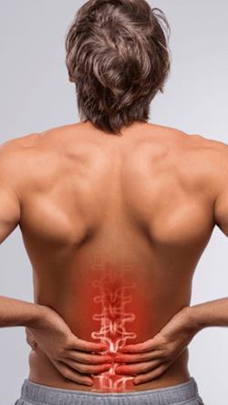 ma doare spatele deasupra fundului